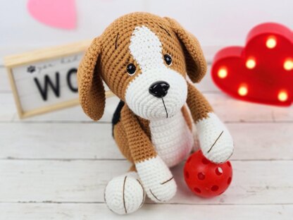 Crochet beagle hot sale