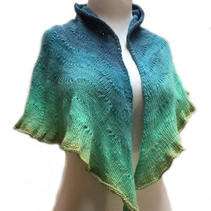 Freia Fine Handpaints Shifting Sands Shawl PDF