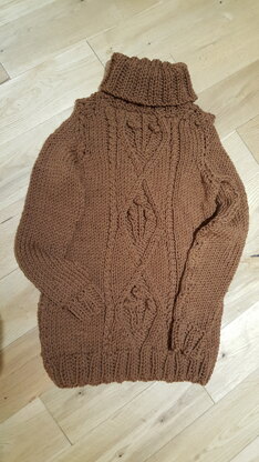 Ladies Mega Chunky Jumper