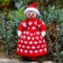 Anneke - Christmas Elf Folk Doll Knitting Pattern.