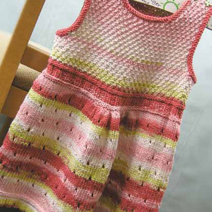 Child's Watermelon Dress in Knit One Crochet Too Ty-Dy - 2010