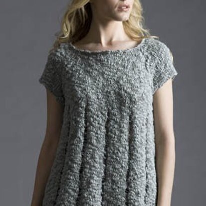 Memories Pleated Tunic in Tahki Yarns Rosa