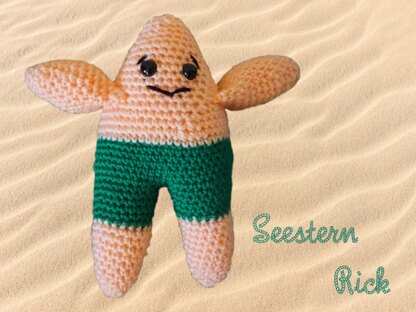 Crochet Pattern for the Starfish Rick!