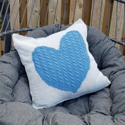 Cable heart cushion number two prototype