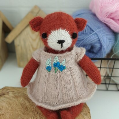 Fox knitting pattern