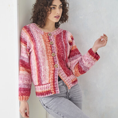 Sweater & Jacket in King Cole Hedgerow Chunky - P6204 - Leaflet