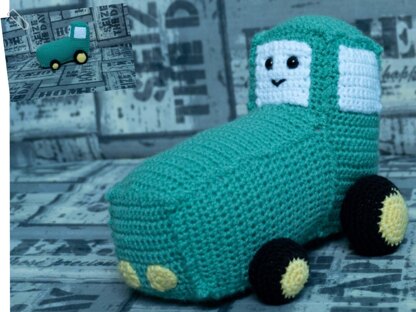 Amigurumi Häkelanleitung Traktor Terry
