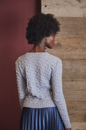 Marta Jumper - Knitting Pattern for Women in MillaMia Naturally Soft Merino - Downloadable PDF