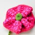 Twisted Tweed Flower Brooch Knitting Pattern - Free Knitting Pattern