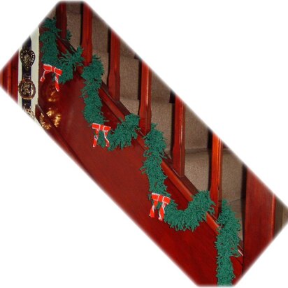 Christmas Garland with bows