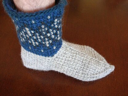 Crochet Yoga Socks in Plymouth Yarn Sakkie - F643