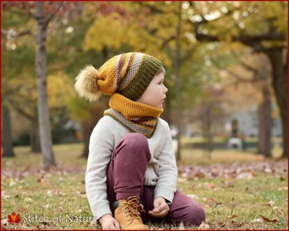 The Woodland Beanie and Cowl