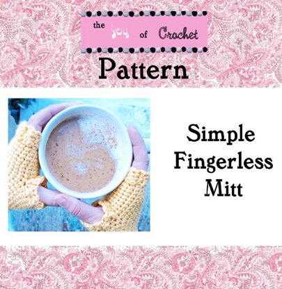 Simple Fingerless Mitts