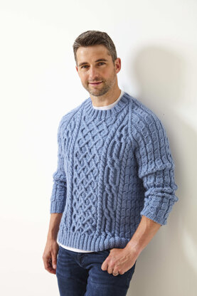 Men in King Cole Fashion Aran - 5951 - Leaflet | LoveCrafts