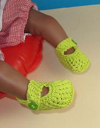 Baby Plain and Simple Lace Pattern Sandals