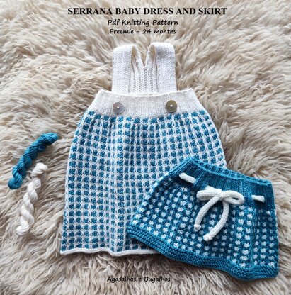 Serrana Baby Dress and Skirt | Preemie - 24 months