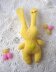 Yellow Bunny for small babies