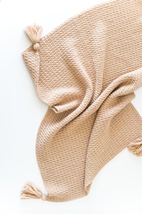 Sablé Textured Throw Blanket