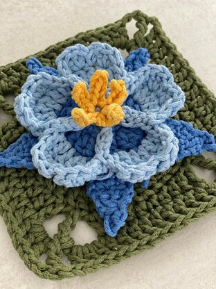 Columbine Granny Square