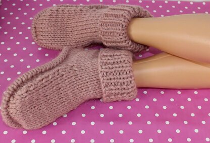 Simple Super Chunky Slipper Boots