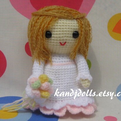 Jazzy the Bride - Amigurumi - PDF Crochet Pattern