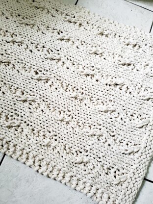 A River Runs Through It Cotton Rug