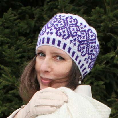 Letezia hat - knitting pattern