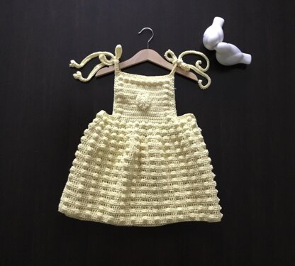 Sweetheart Tie Strap Dress N 654