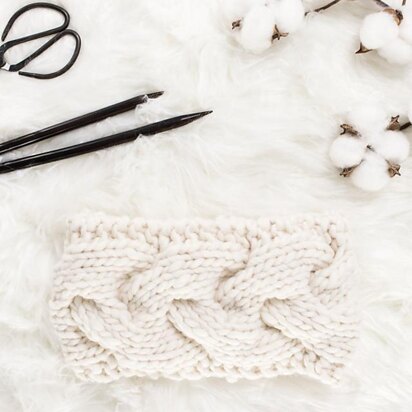 Headband : Goodness - knitting pattern