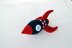 Rocket Ship Crochet Pattern, Rocket Ship Amigurumi