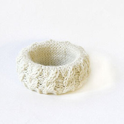 Cable Bracelet in Lion Brand Wool-Ease