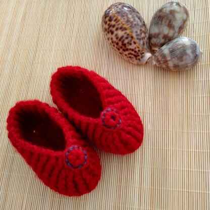 Crochet Baby Shoes