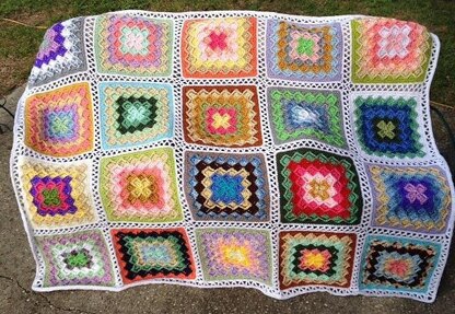 Lush Garden Bavarian Stitch Afghan