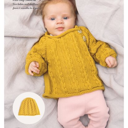 Baby's Hat and Jumper in Rico Baby Classic DK - 1032 - Downloadable PDF