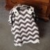 Chunky Chevron Car Seat Canopy Cover