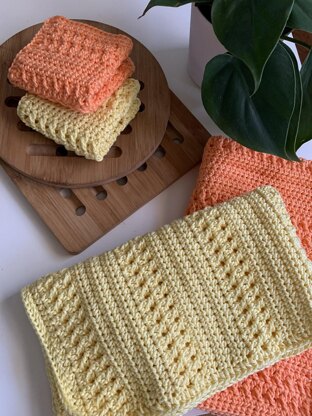 The Summer Ridges Dishcloth