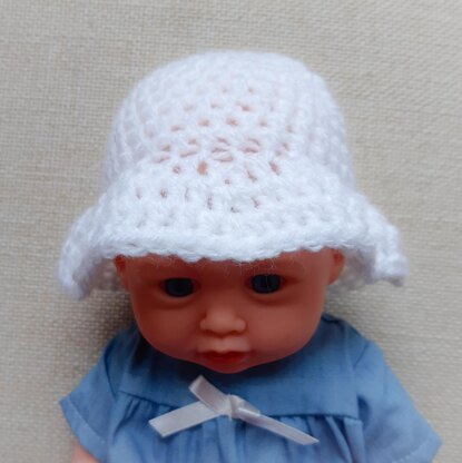 Little White Baby Hats
