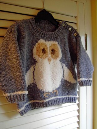 Oliver Owl - Child's Sweater