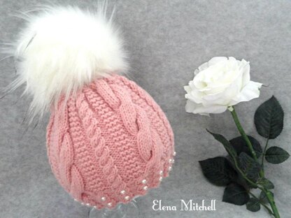 Knitting PATTERN Women Hat Children Hat Kimberly