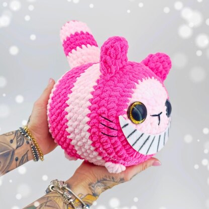 Striped Pink Cat