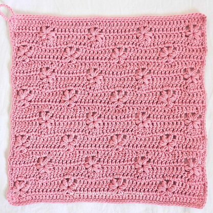 Flower Field Washcloth