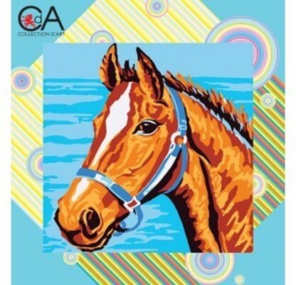 Collection D'Art Horse's Head Needlepoint Kit - Multi