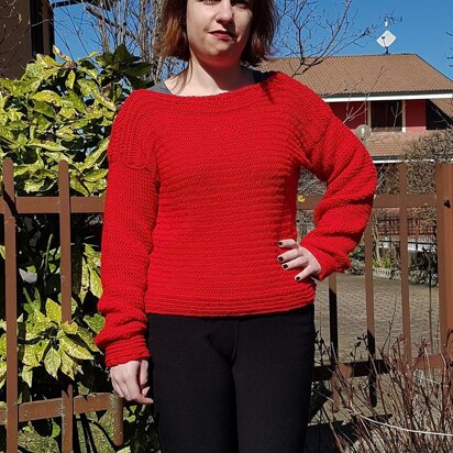 Knit in Red