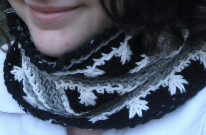 Frozen Flakes Winter Cowl