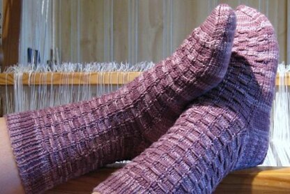 Woven Ladder Socks