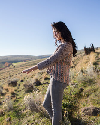 Crochet Evening Jacket in Imperial Yarn Columbia - PC28 