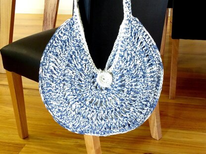 Chunky Cotton Crochet Tote Bag