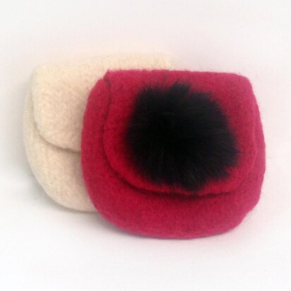 RYTA MINI Felted Coin Purse