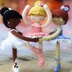 Set of 3 Ballerina Amigurumi Crochet