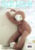 Sloth Toy in Sirdar Touch & Hayfield Bonus Chunky - 2476 - Leaflet